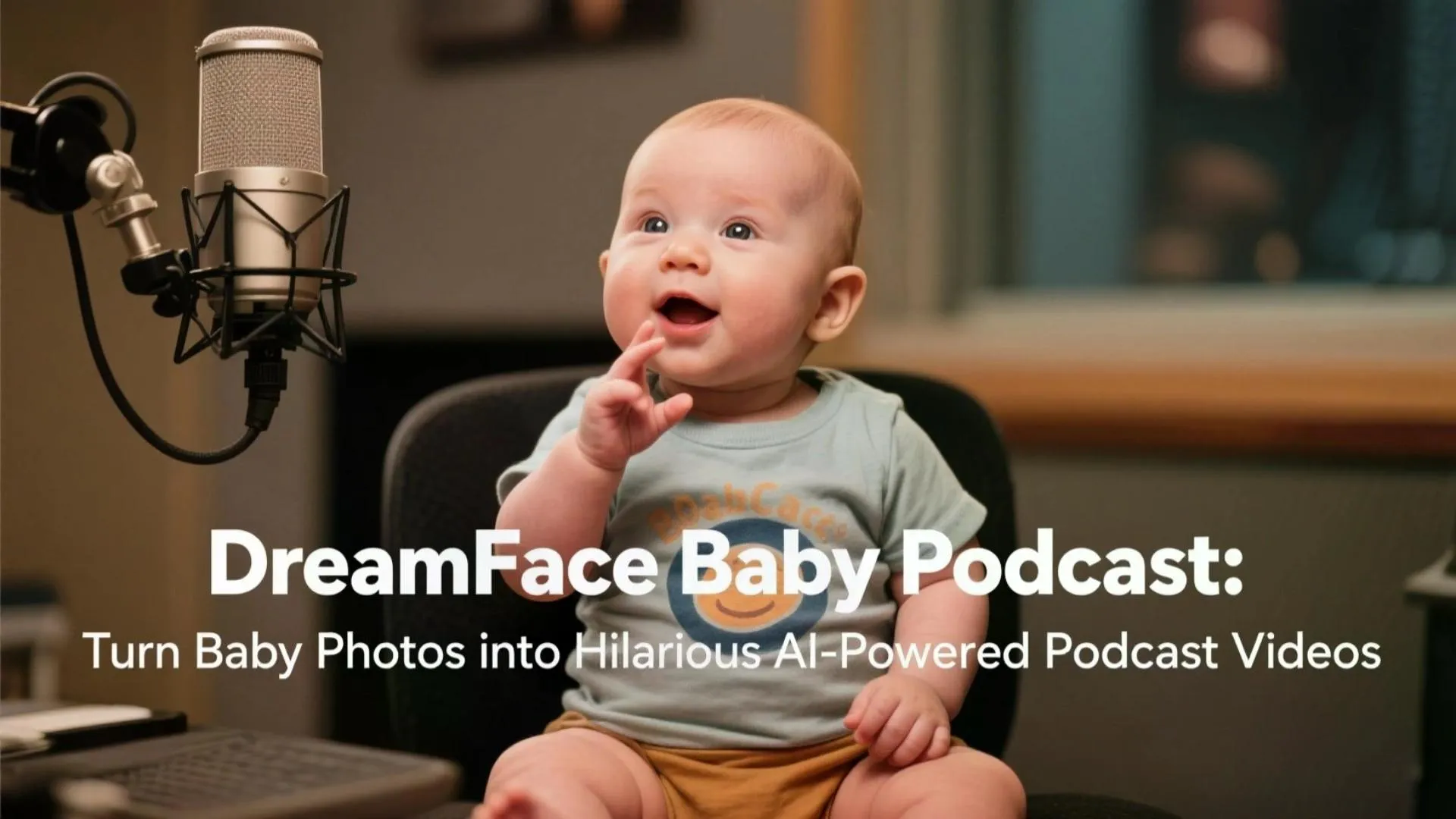 DreamFace Baby Podcast: Turn Baby Photos into Hilarious AI-Powered Podcast Videos