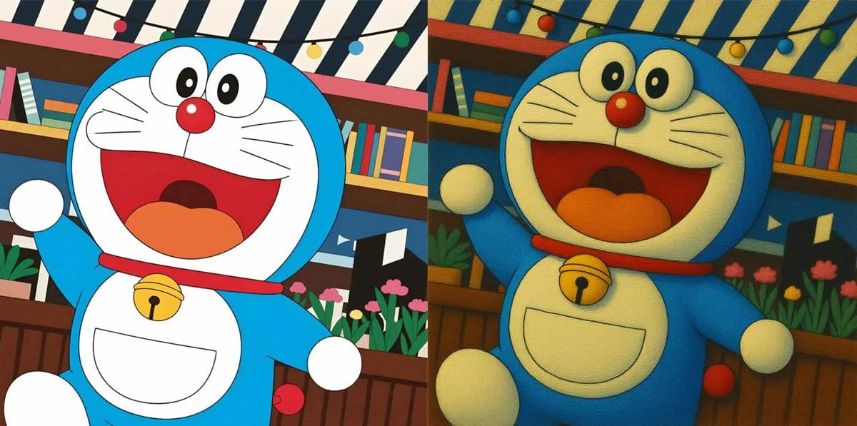 Flux Kontext Prompts for Image Style Transfer