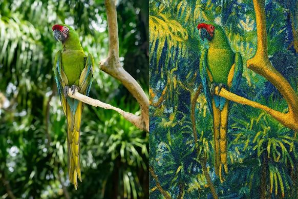 Flux Kontext Prompts for Van Gogh Style