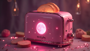 Moon Kingdom Toaster: Magical Breakfast Glow