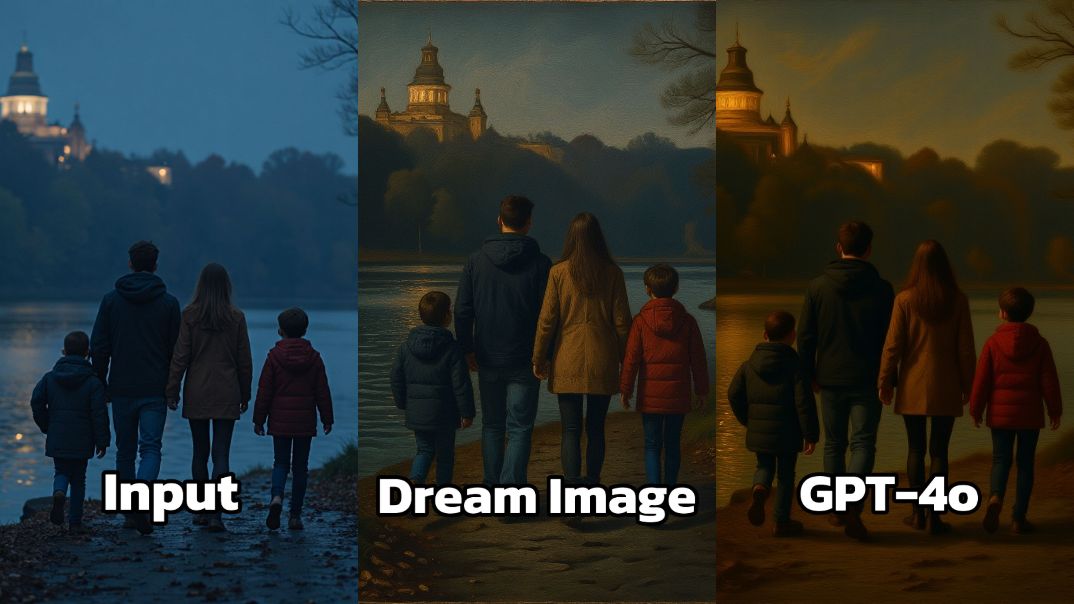 Painting Style Prompts: Dream Image vs. GPT-4o
