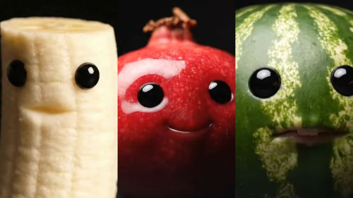How to Create a 1.9M-viewed Viral “AI Fruit Eating Itself” Video with Veo 3 on DreamFace 🍓🍑🍉