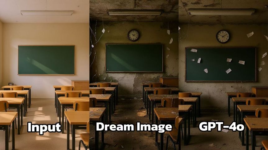 Parallel Realm Prompts: Dream Image vs. GPT-4o