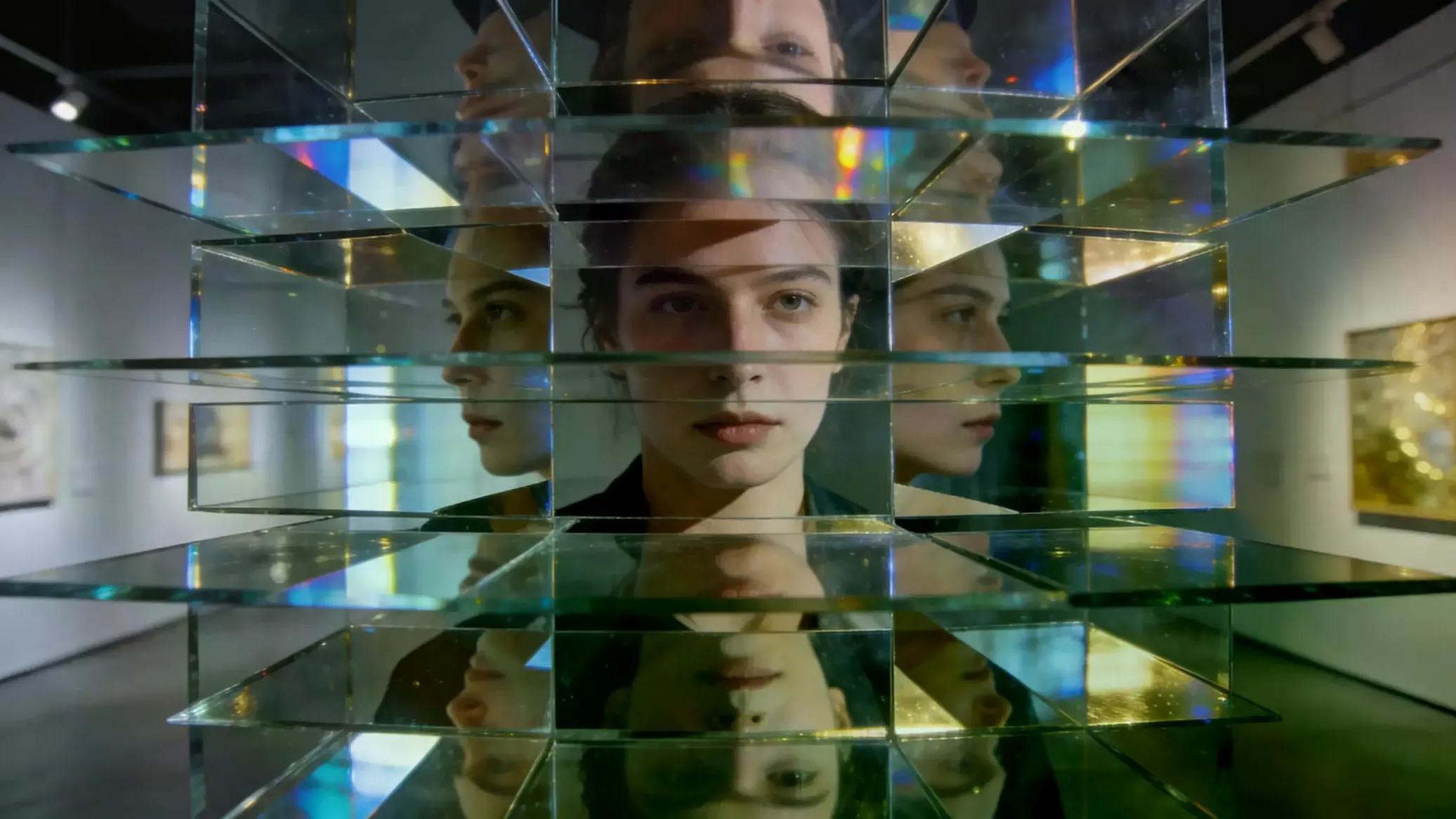 Reflective Portrait Art