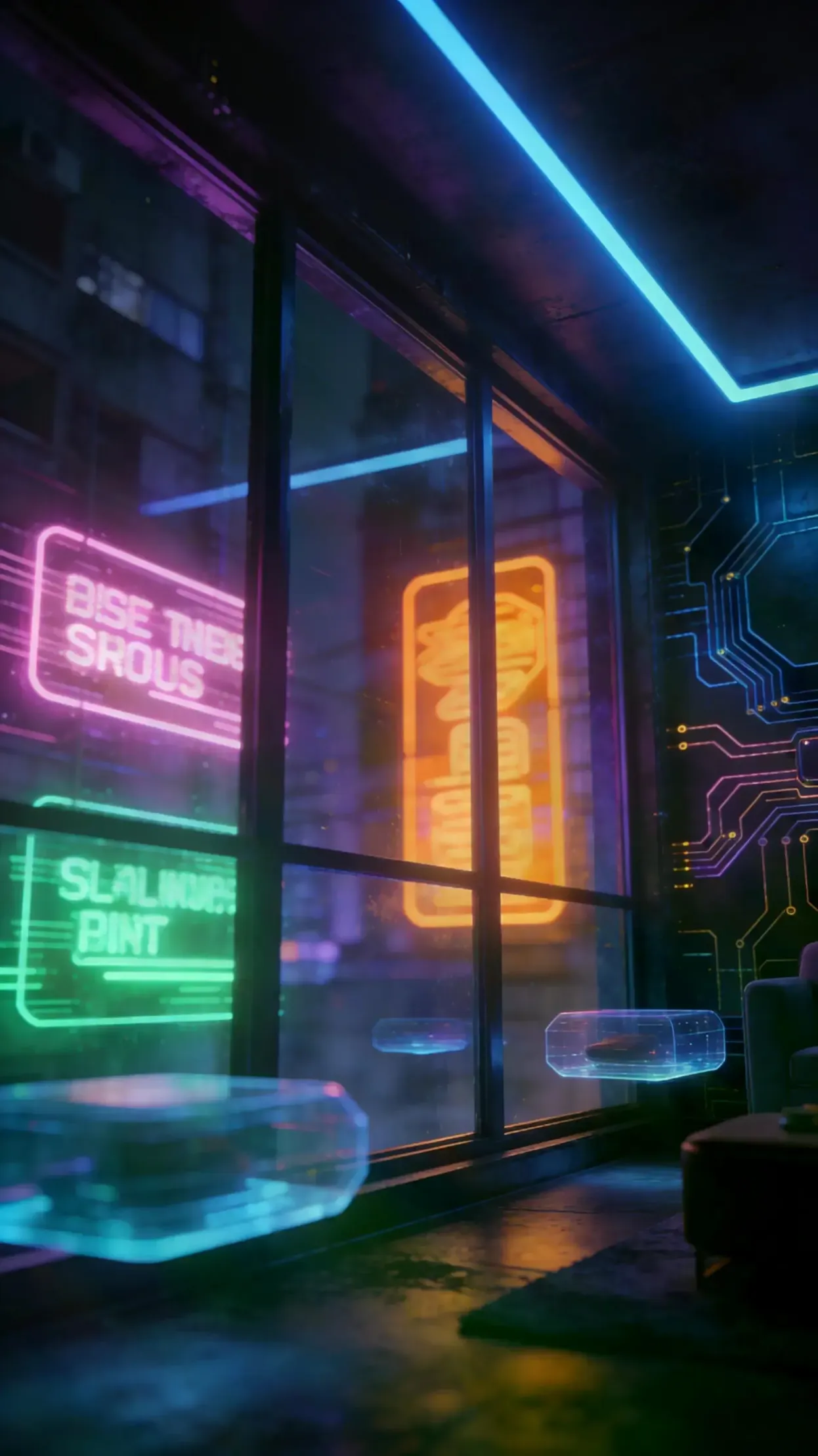 Cyberpunk Daire