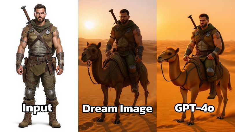 Landscape Changing Prompts: Dream Image vs. GPT-4o