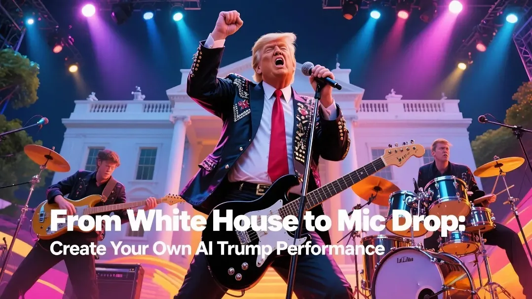 From White House to Mic Drop: Create Your Own AI Trump Performance