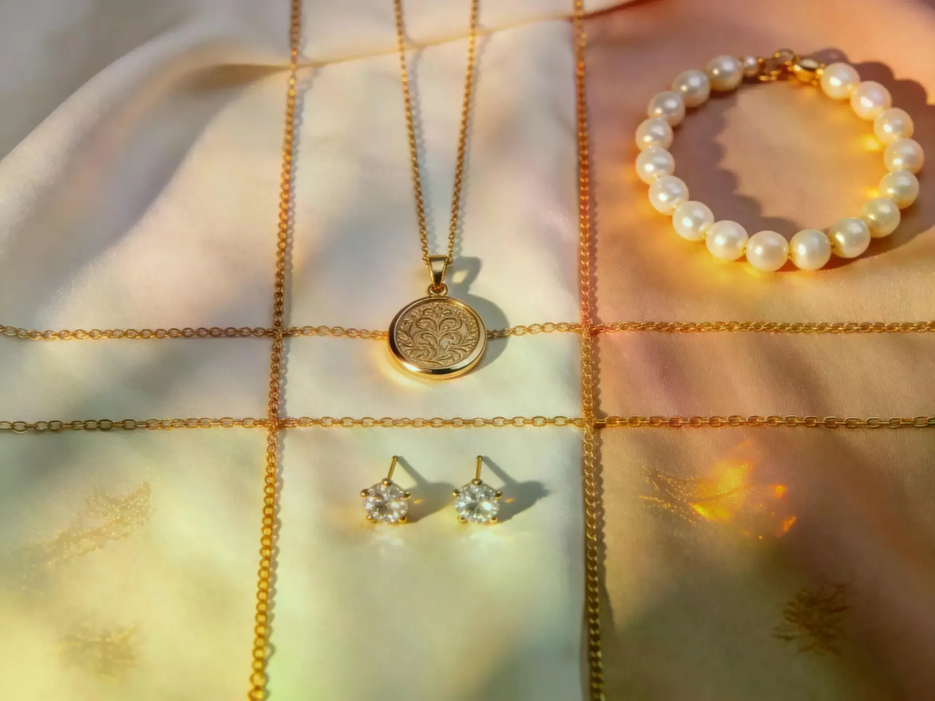 Arreglo de joyería elegante