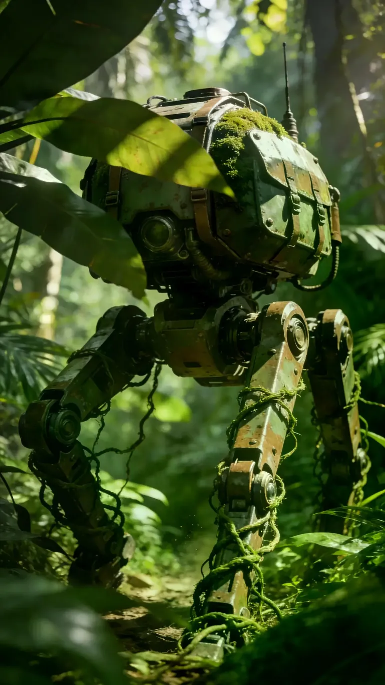 Robot thám hiểm rừng