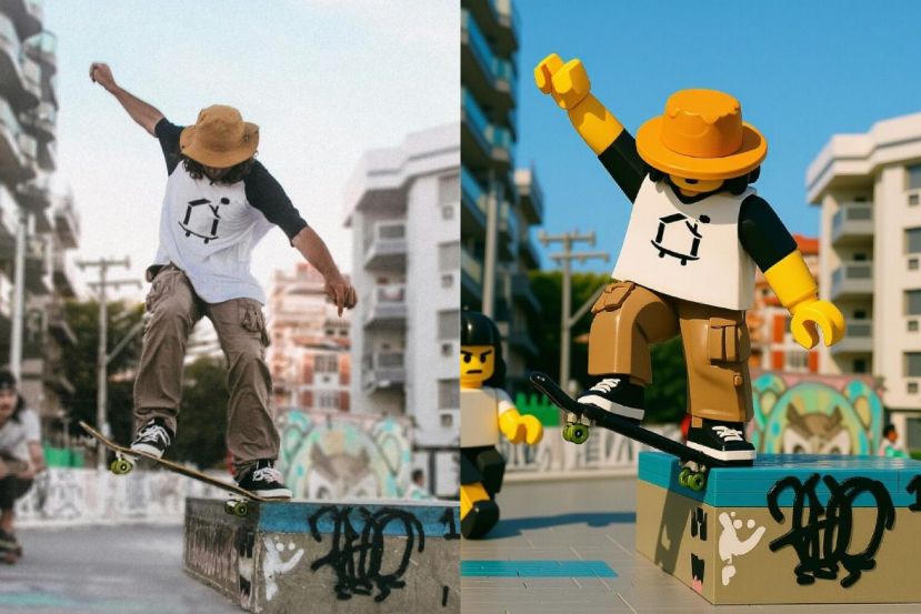 Flux Kontext Prompts for Lego Style