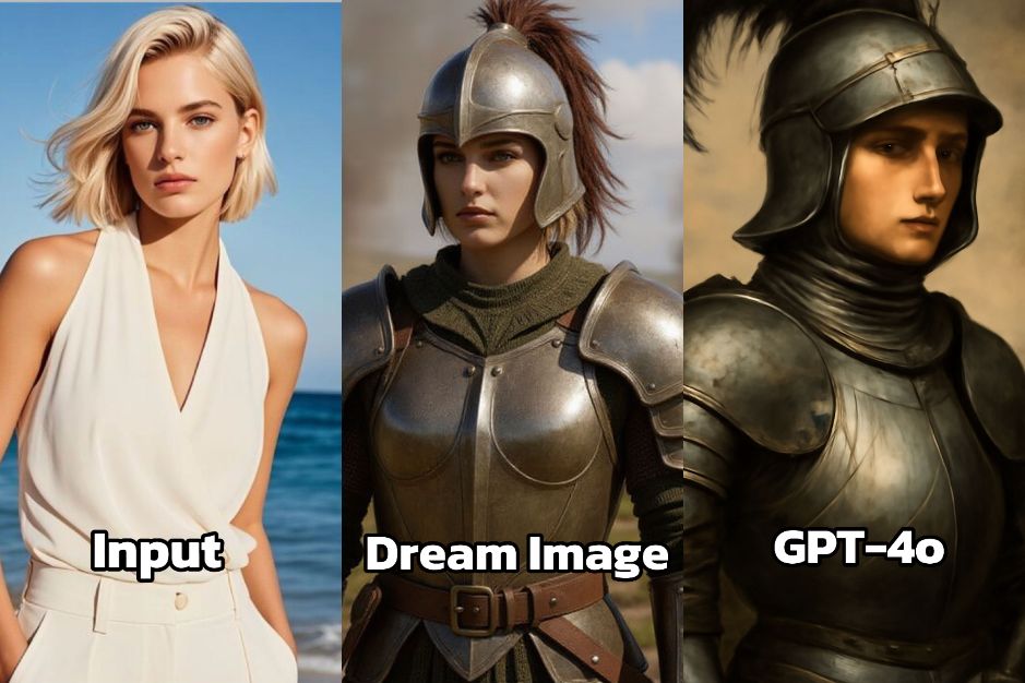Character Transformation Prompts: Dream Image vs. GPT-4o
