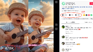 How to Create a Lovely Baby Performer Video with 478K Views?