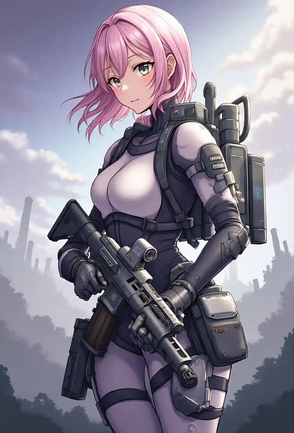 Cyborg Sakura Warrior