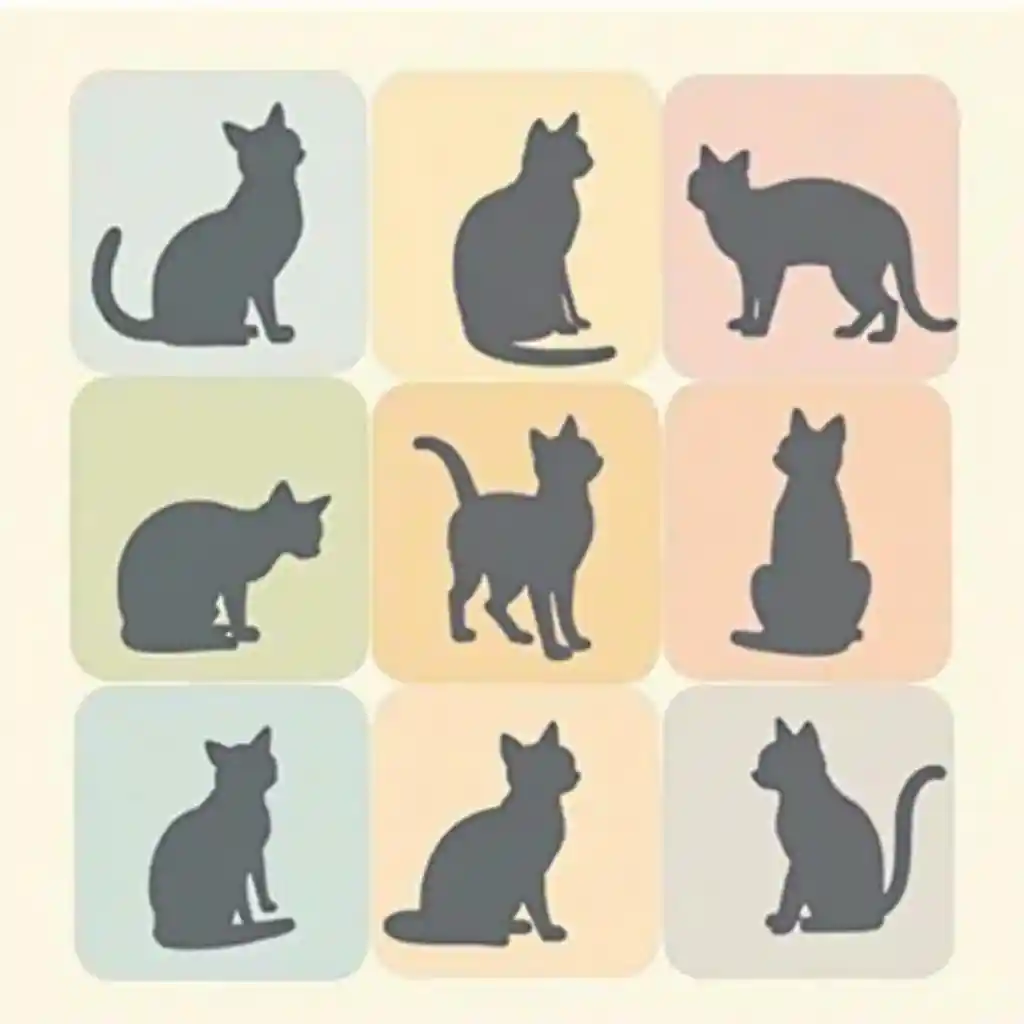 Cat Grid Art