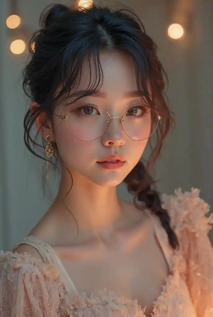 Kolorowa, szczupła kobieta