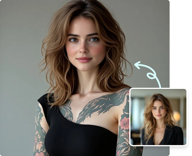 Instant AI-Enhanced Preview