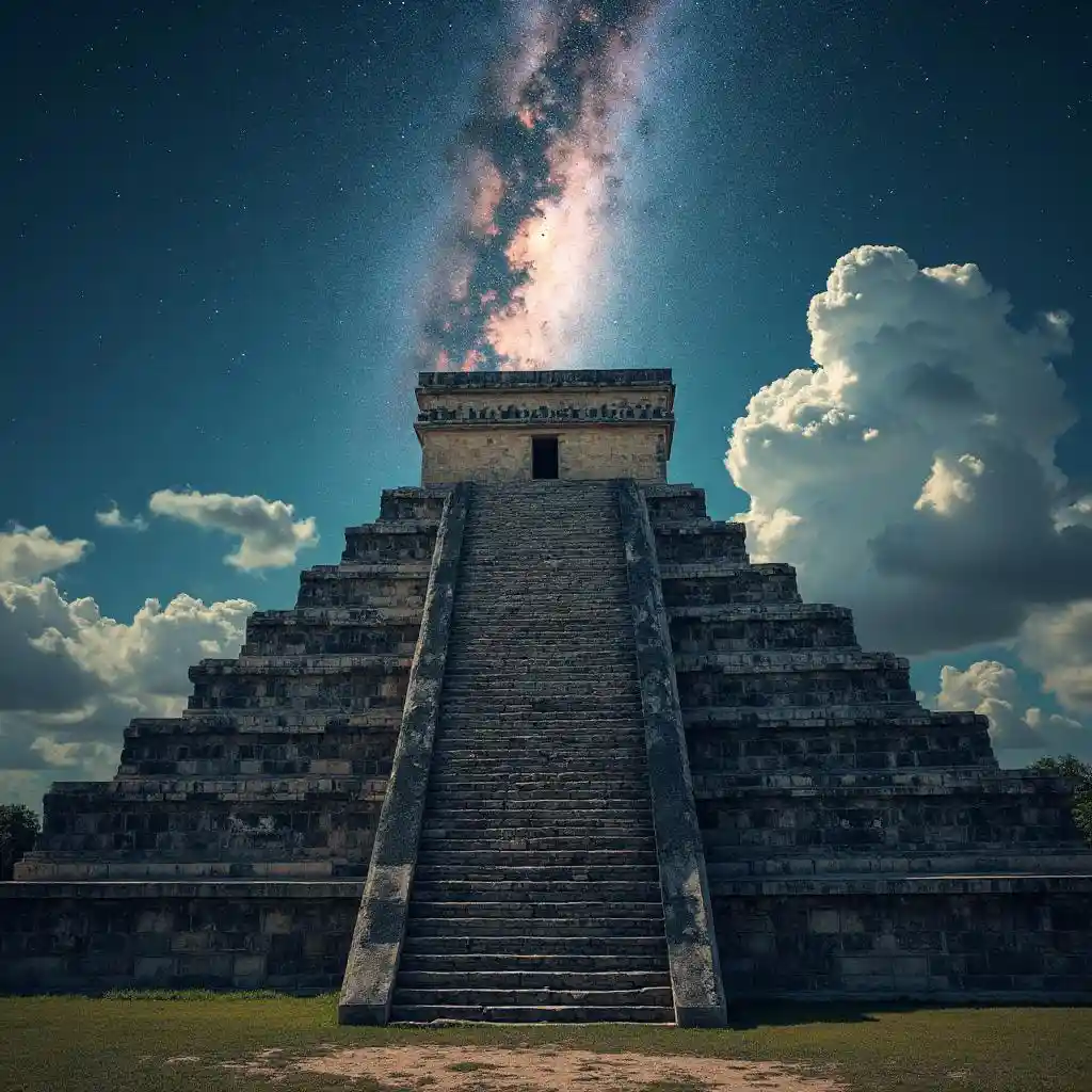 Mayan Cosmic Stairs
