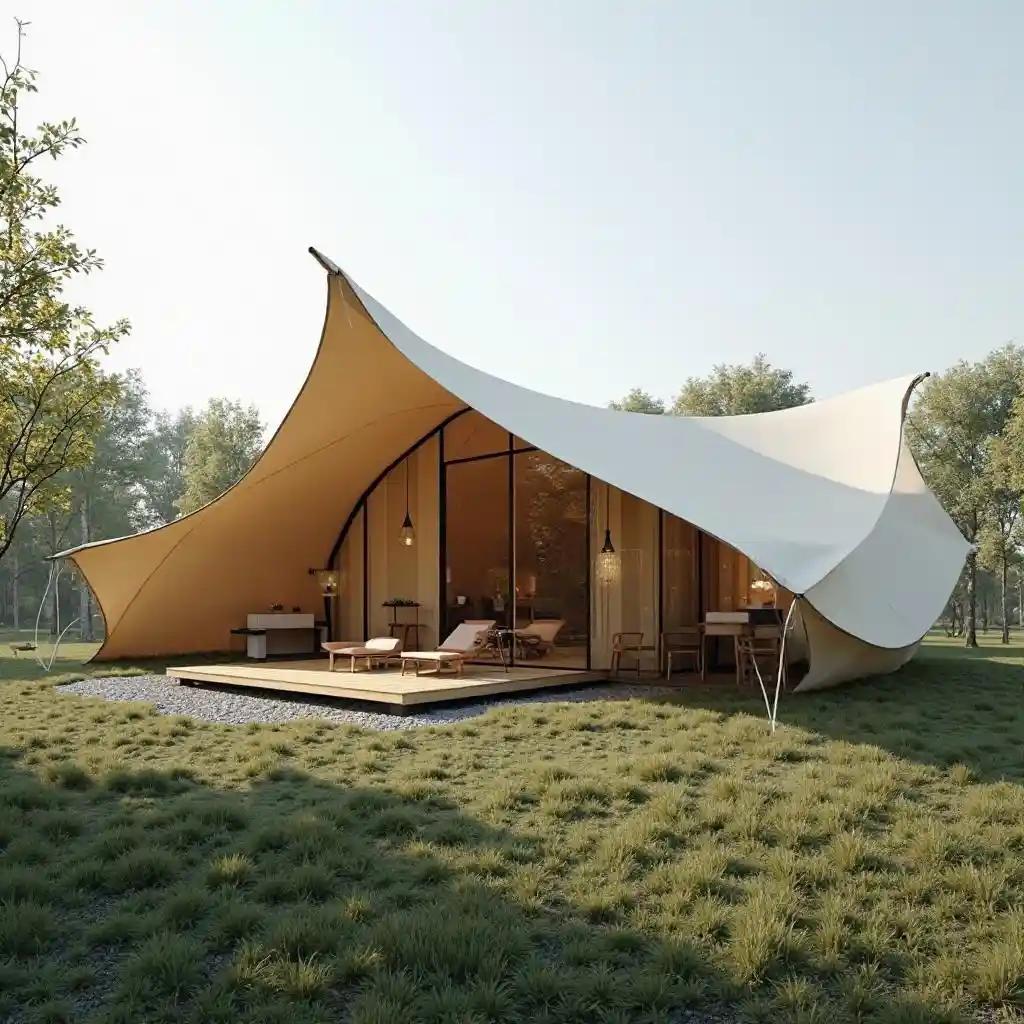 Tented Cottage Renders