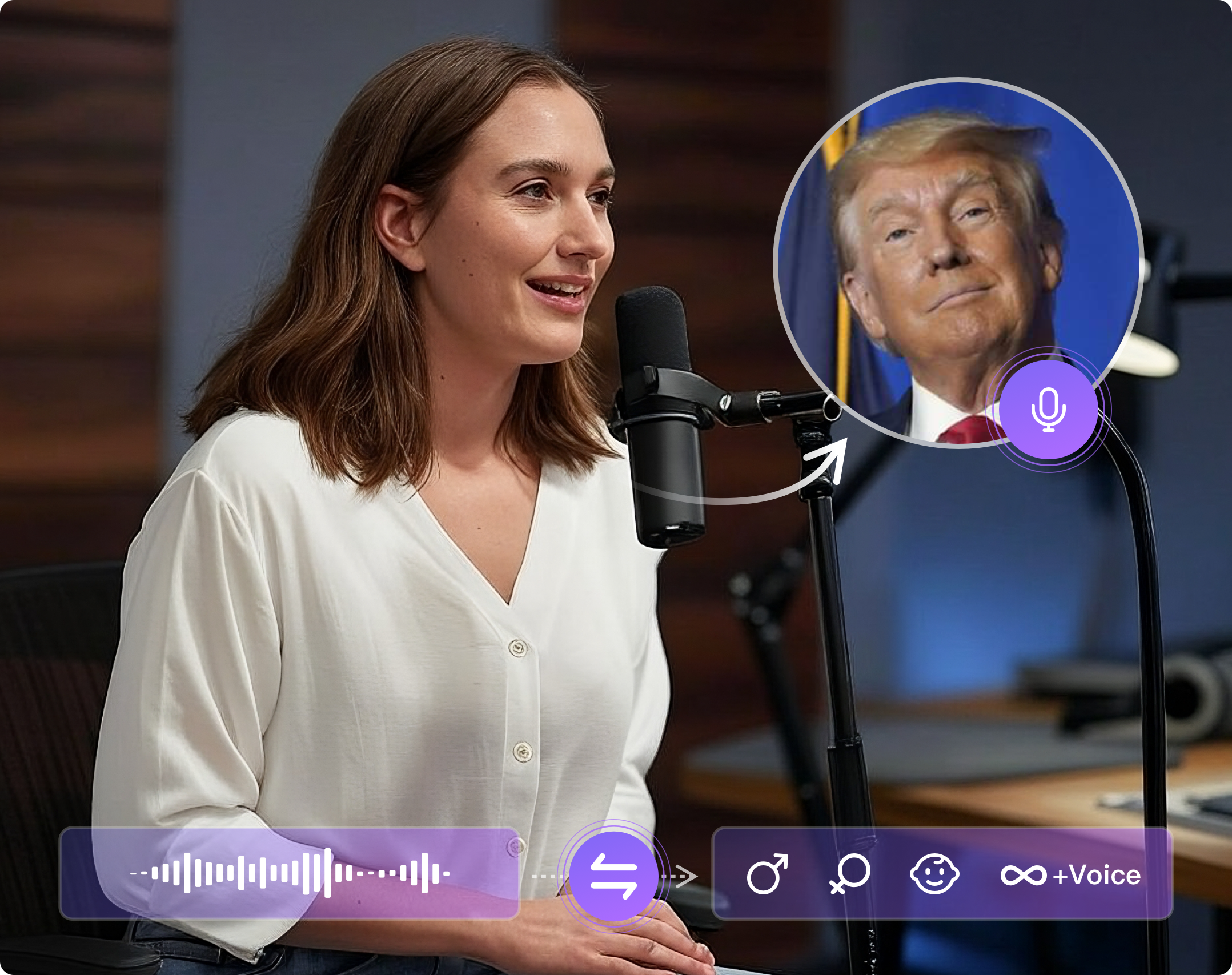 Powerful Face and Voice Change