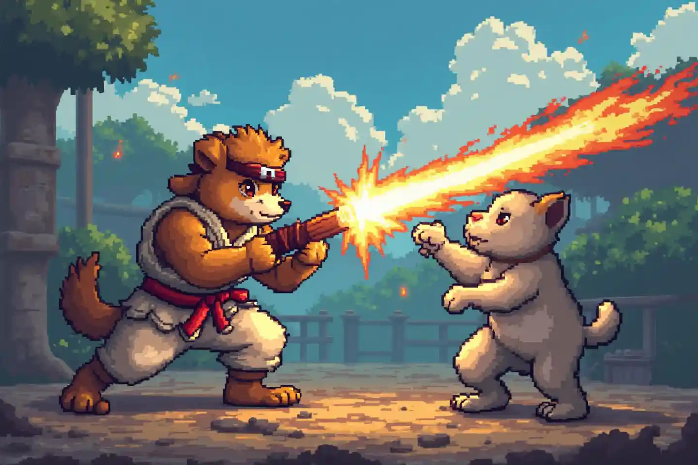 Mbwa na Paka Wapiganaji