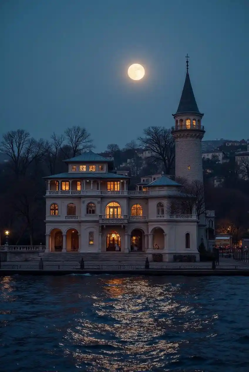 Moonlit Bosphorus