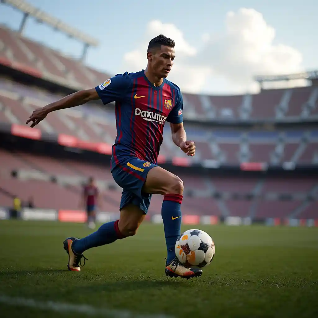 Ronaldo Barcelona UltraHD