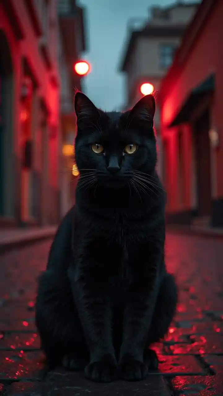 Nyuso Mbaya za Paka Nyeusi