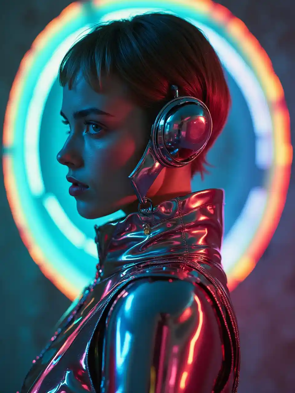 Photographie de portrait éditoriale surréaliste