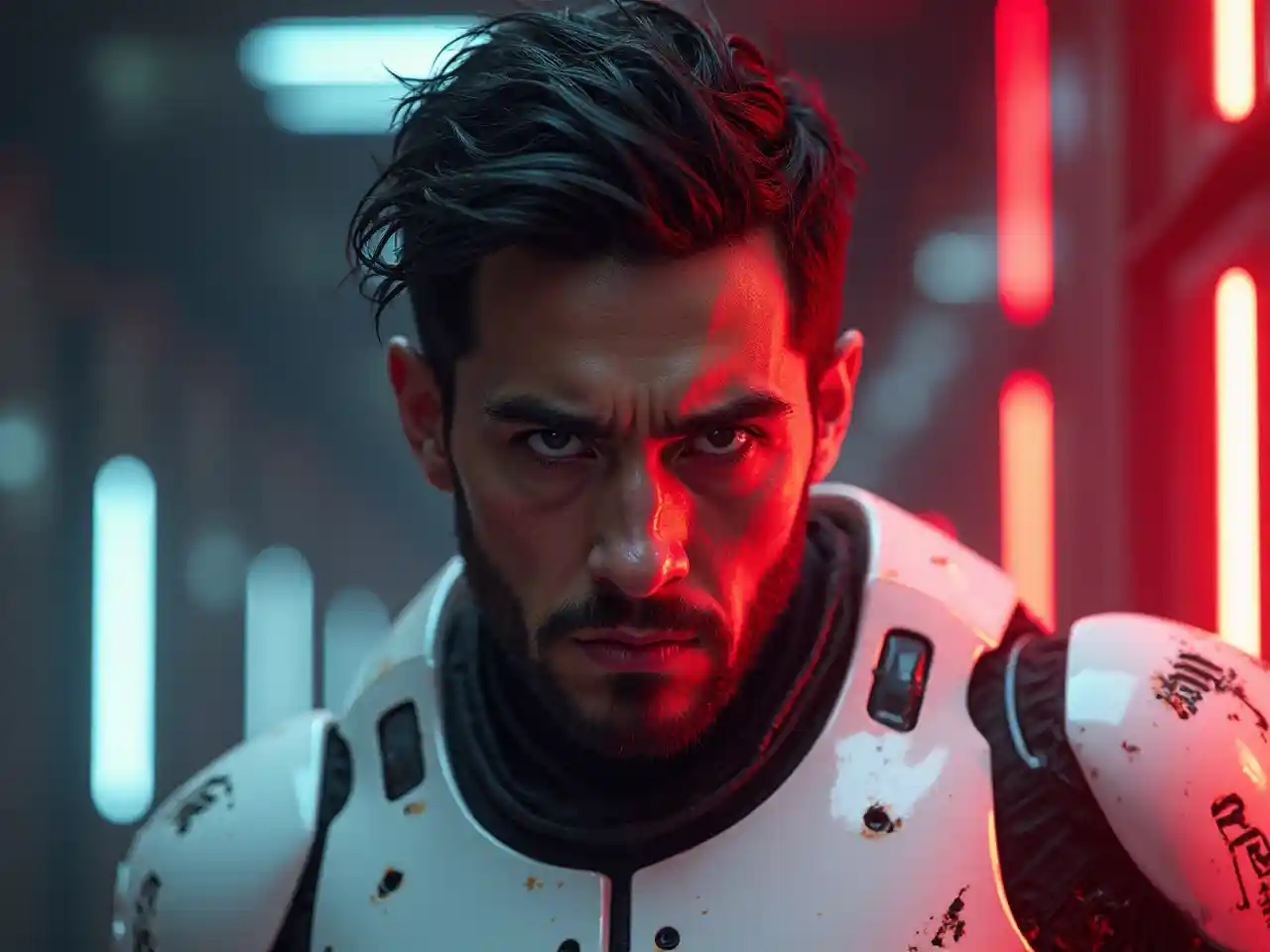 Angry Robot Armored Man