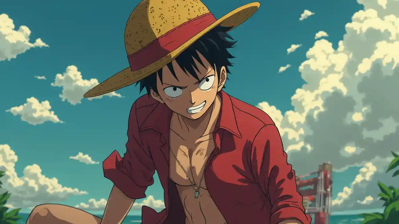 One Piece Luffy Art