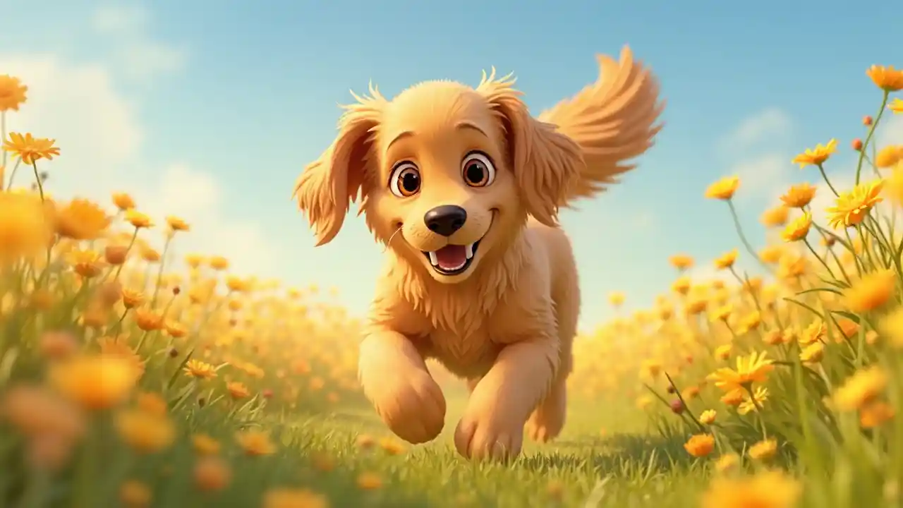 Phi Golden Retriever Poster