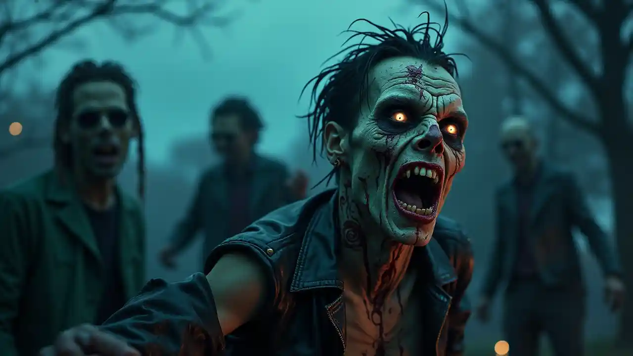 Punk Zombies Makaburi Night