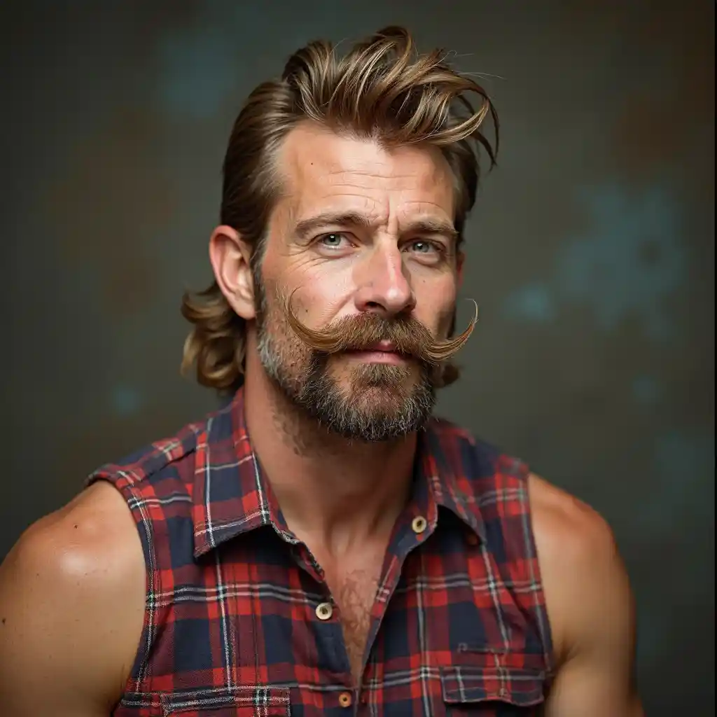 Redneck Portrait Man