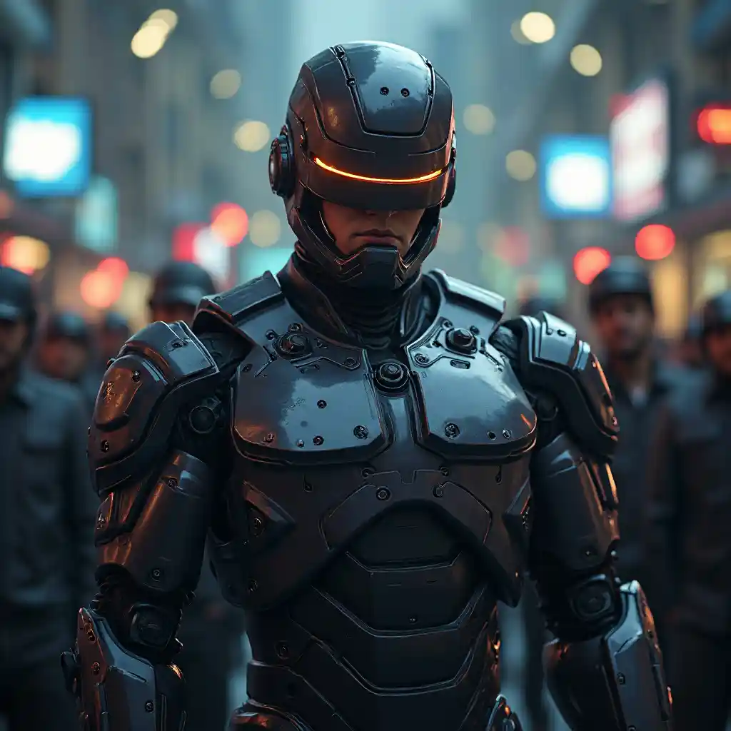 Nhà thiết kế cảnh sát cơ khí Mac Crowd