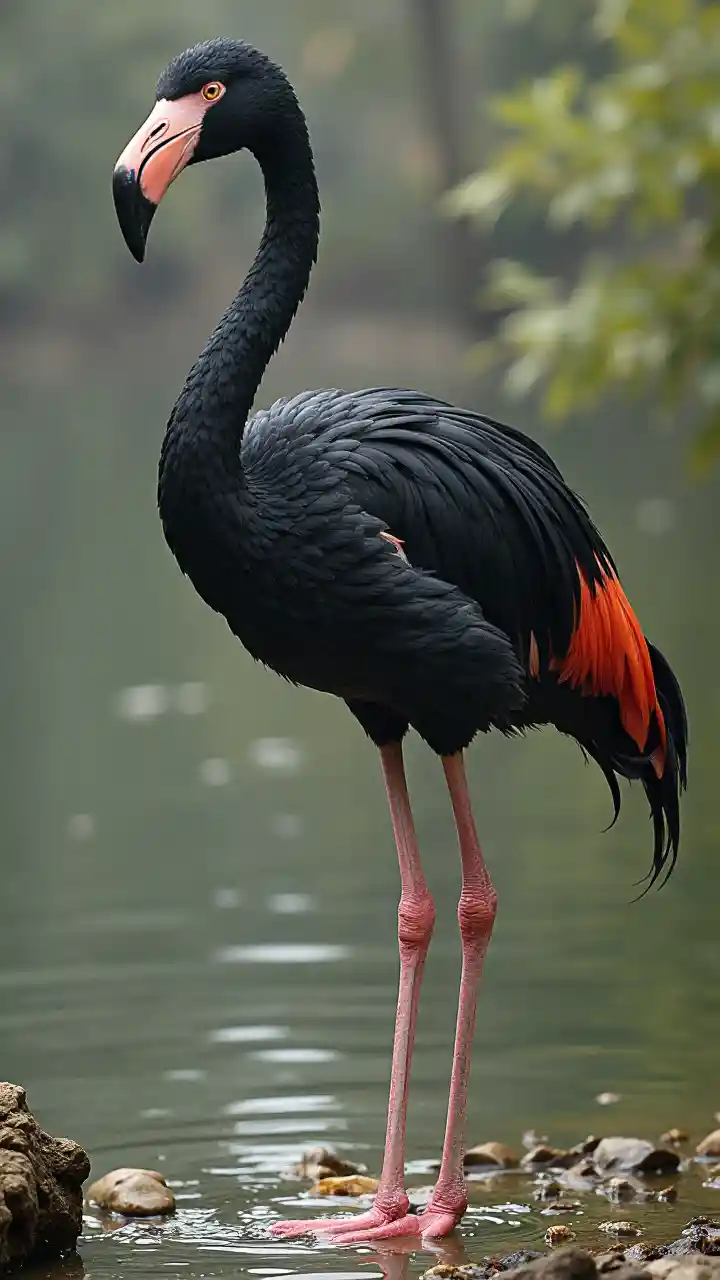 Black Flamingo