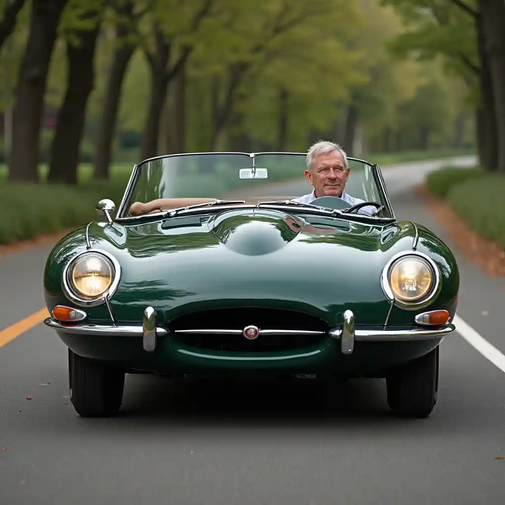 Jaguar Model E Cabrio