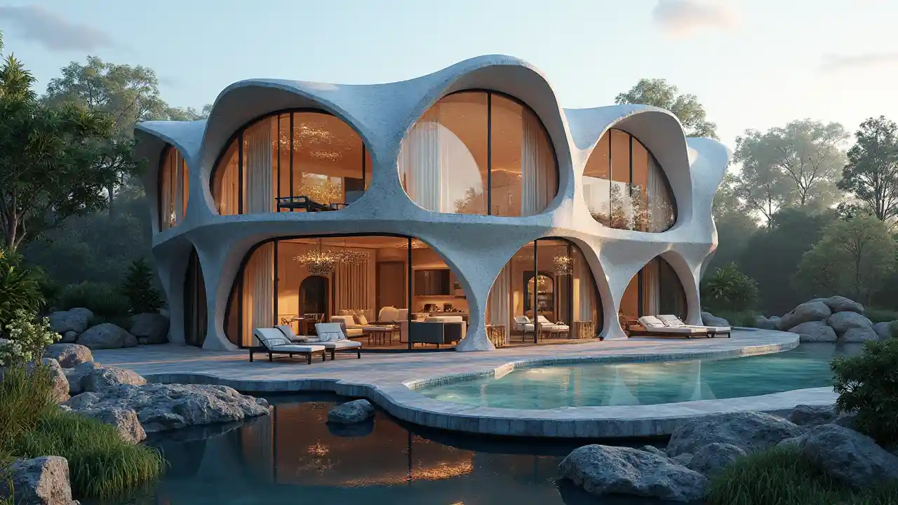 Ultra Luxury Hexagonal Bunglow Masterpiece