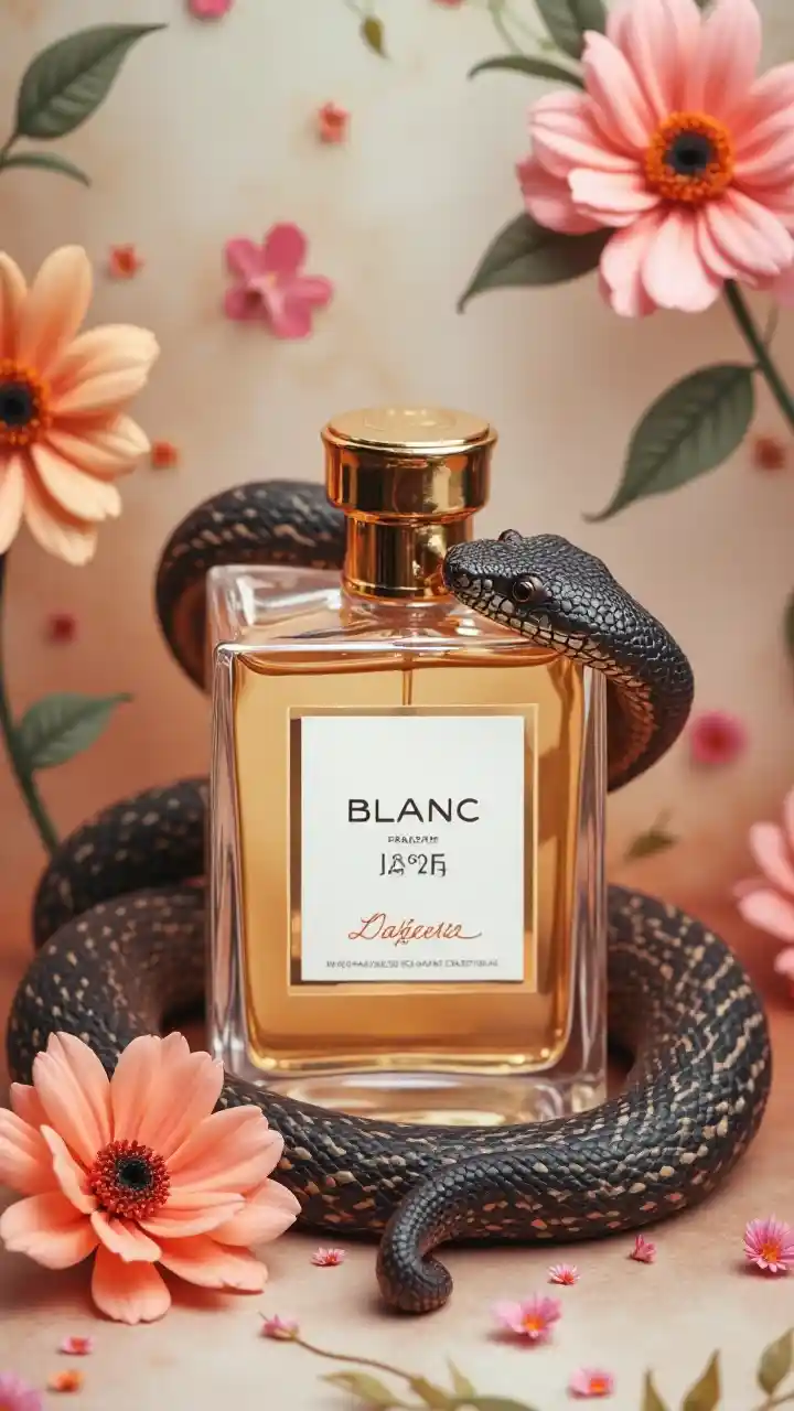 Luxury Perfume Snake Floral