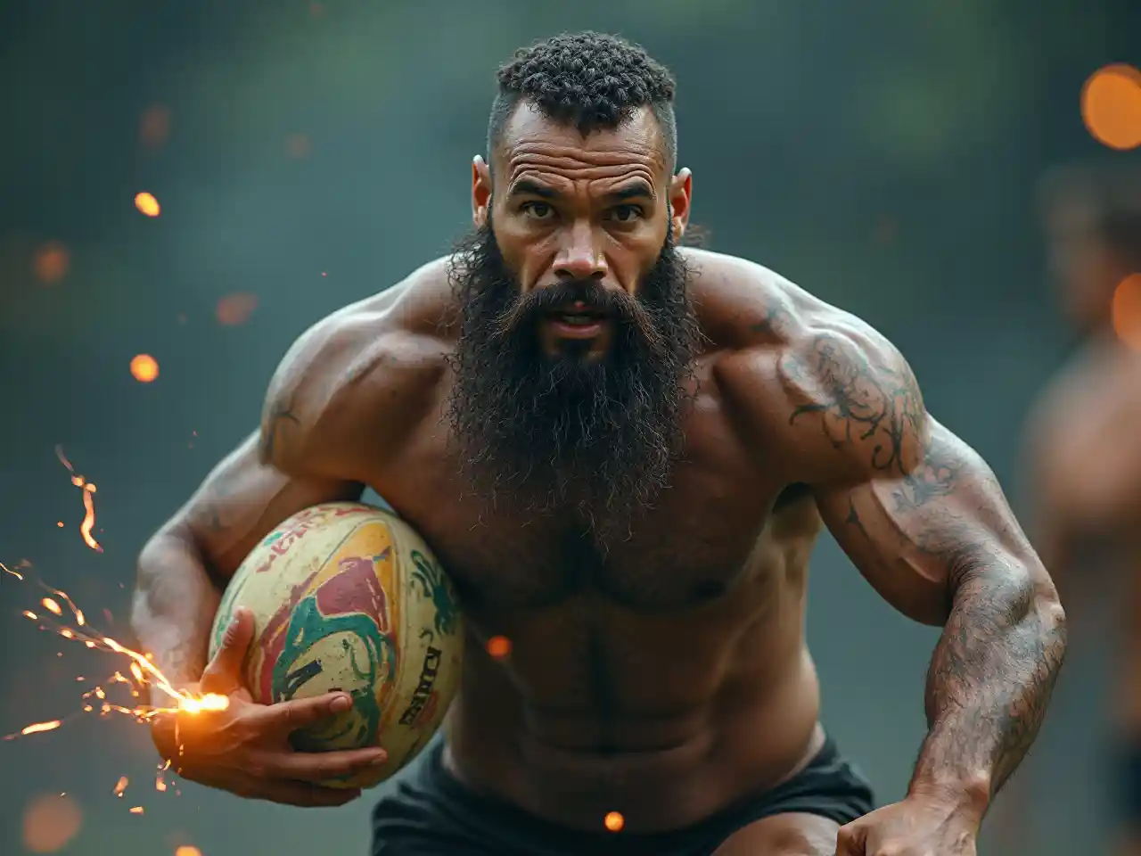 Fijian Thor Rugby Players