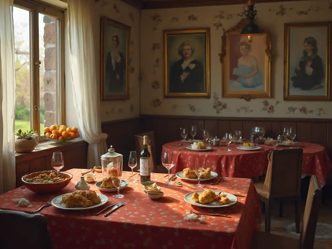 Mandhari ya Mkahawa wa Domovoy