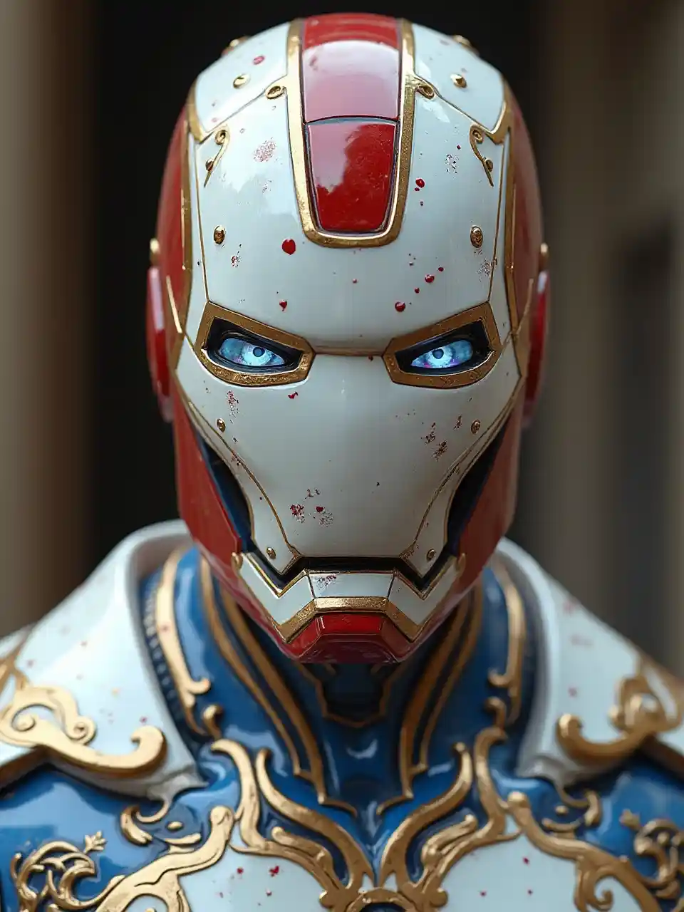 Sanamu ya Ironman Azulejo Roco