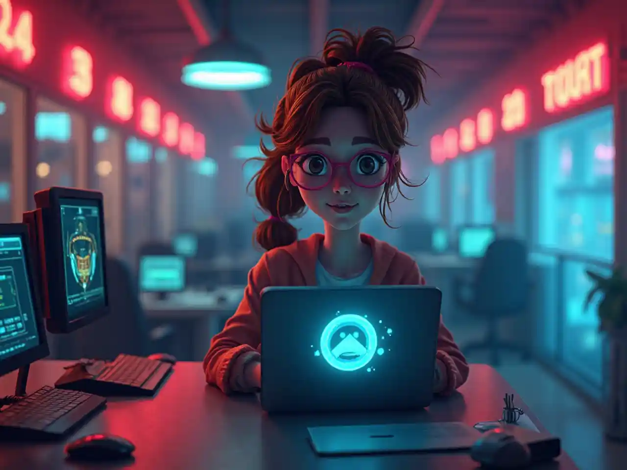 Tech Biashara Hipster Ofisi