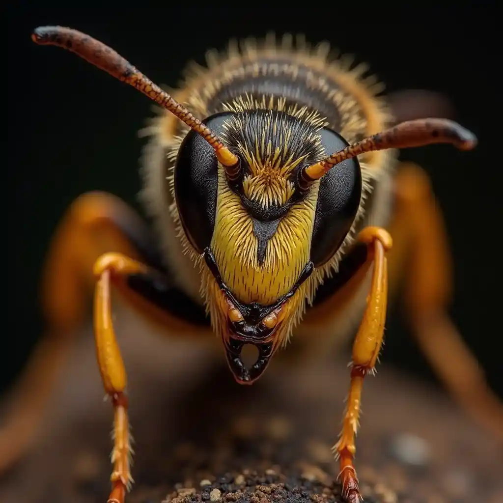 ਵੇਸਪ ਮੈਕਰੋ ਫੋਟੋਗ੍ਰਾਫੀ ਵੇਰਵੇ