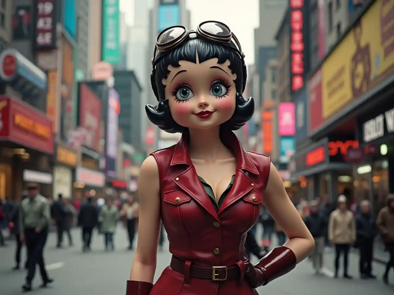 Betty Boop, lateksilentäjä