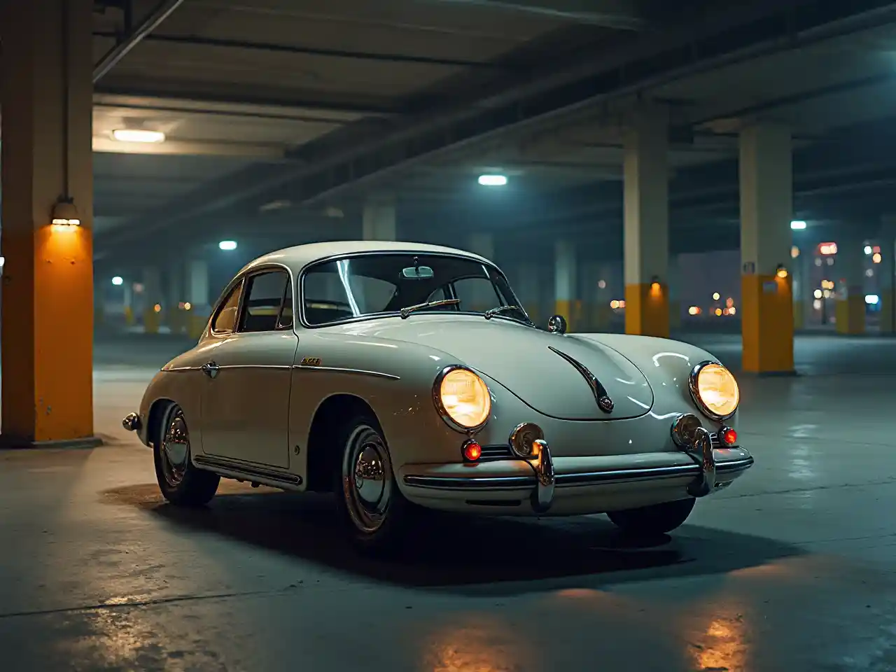 Porsche Matte Painting