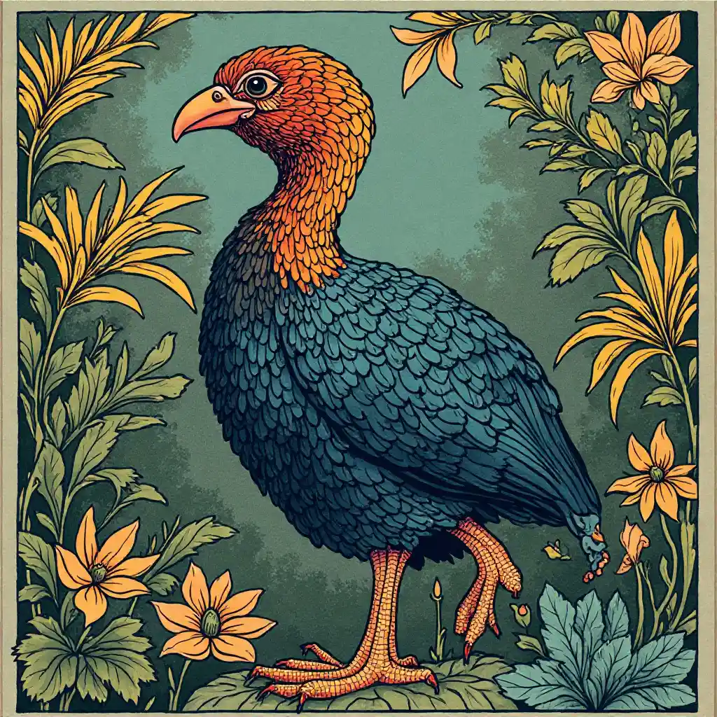 Sanaa ya Msitu wa Dodo wa Wakati wa Victoria