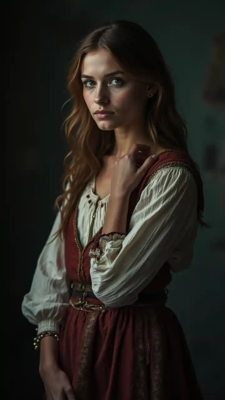 Porträtt av en rysk bonde