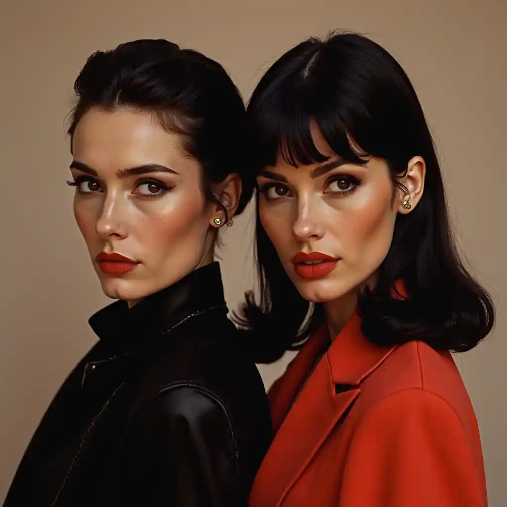 Vintage Fashion Portrait