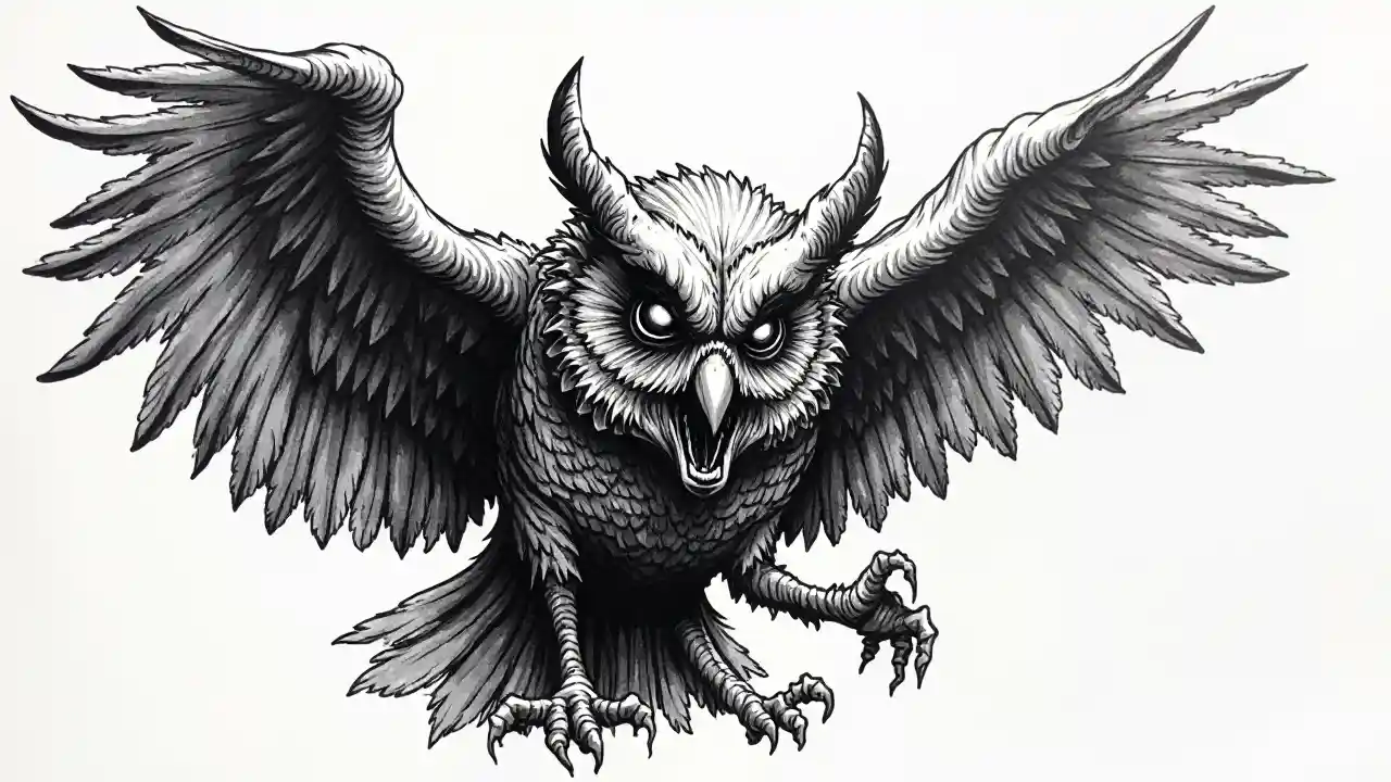 Picha ya Bundi wa Ibilisi