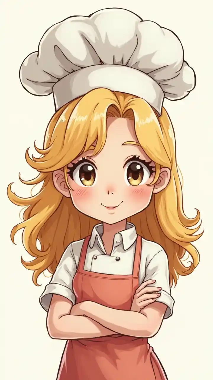 Çizgi film kız şefi